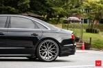 Audi S8 on Vossen Wheels (HF-2) 2018 года
